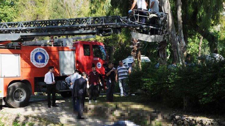 Ağaçtaki cesedi düşüren itfaiyecilere savcıdan fırça