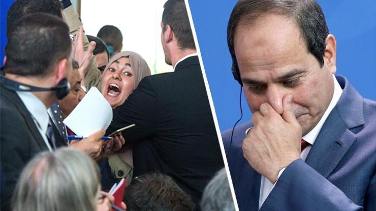 Almanyada Sisiye protesto: O bir katil