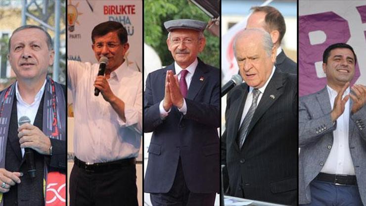 Liderlerin memleketlerinde oy oranları ne oldu