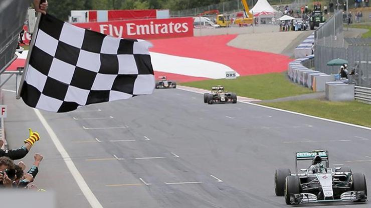 Avusturyada zafer Nico Rosberg