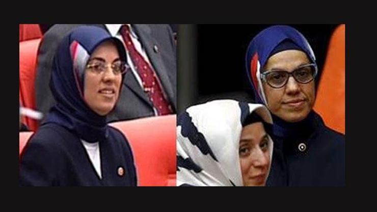 Ravza Kavakçı ablası Merve Kavakçının başörtüsü ile Meclise geldi