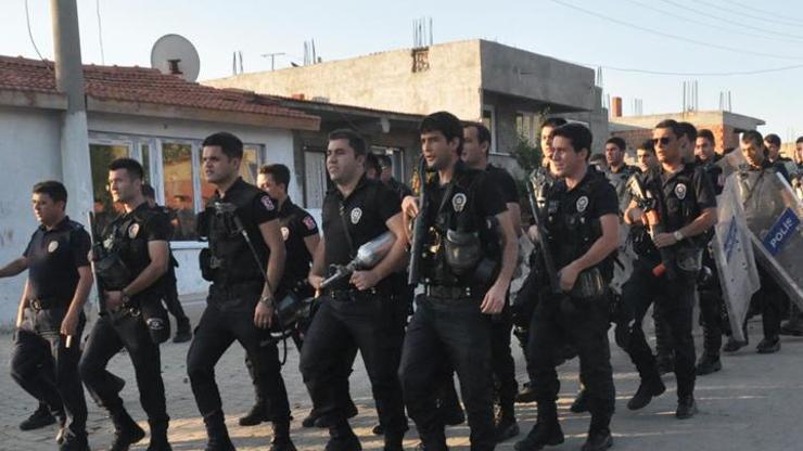 Keşanda polisin sloganlı yürüyüşüne soruşturma