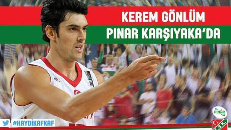 Kerem Gönlümün yeni takımı Karşıyaka