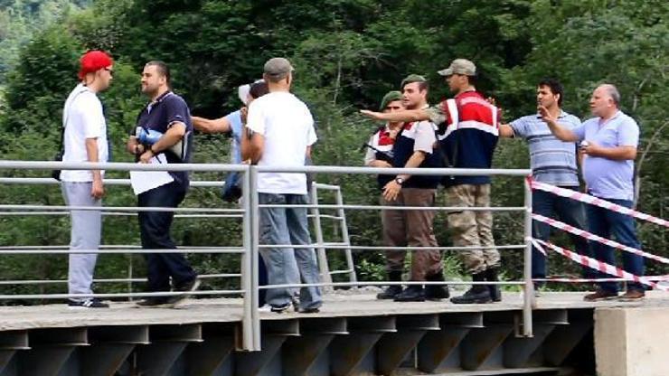 Arhavide HES inşaatına baskın