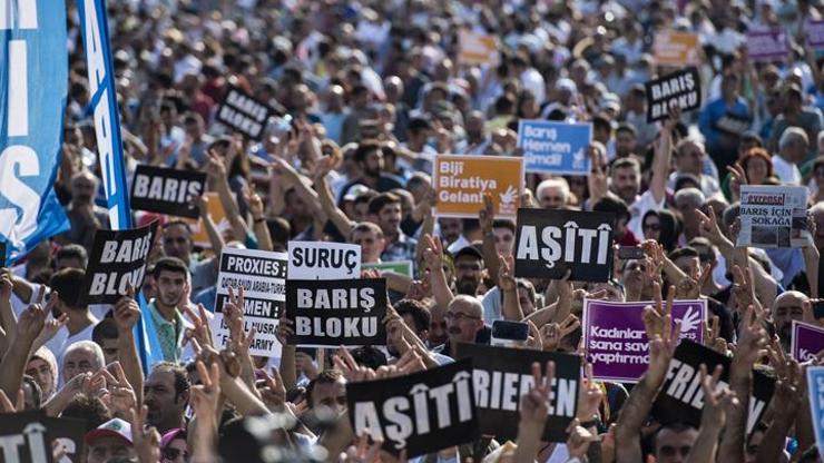 İzmirde de barış mitingi yapılacak