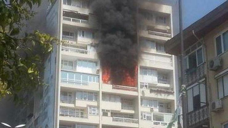 Mecidiyeköy Hukukçular Sitesinde yangın