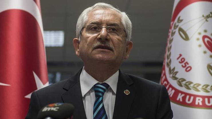 YSK Başkanından seçim açıklaması