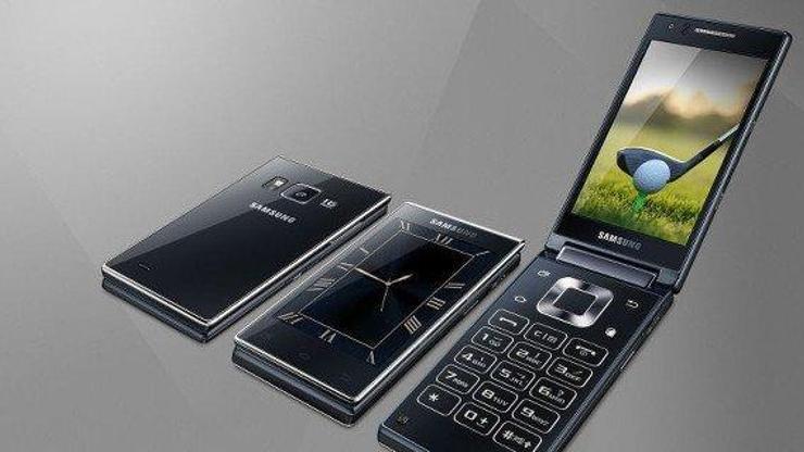 Samsung’dan kapaklı telefon