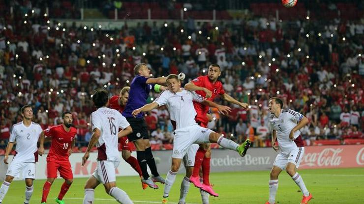 A Grubu: Türkiye - Letonya: 1-1