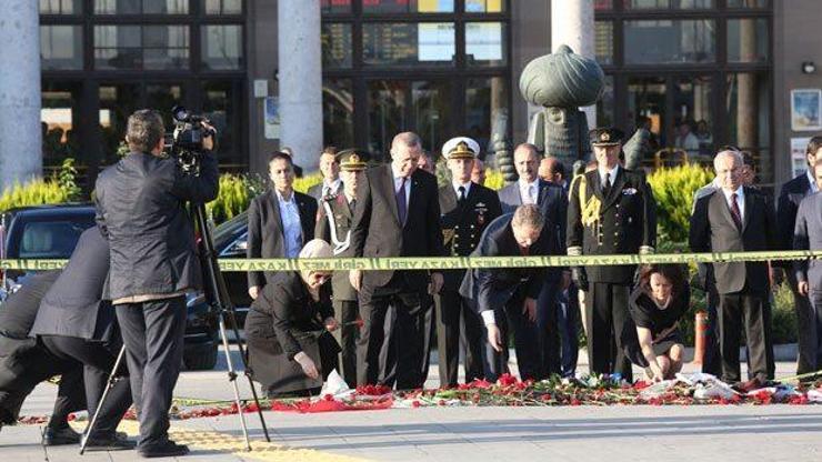 Cumhurbaşkanı Erdoğan katliamın olduğu yerde