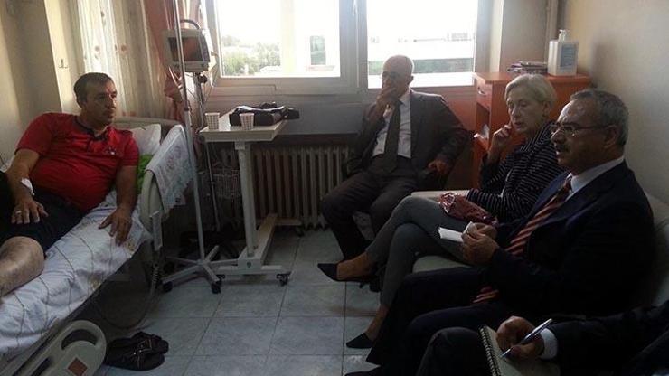 ABD Başkonsolosu eski DTPli Başkan Demirbaşı ziyaret etti