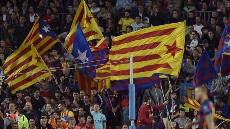 Barcelonaya 2. kez bağımsızlık bayrağı cezası