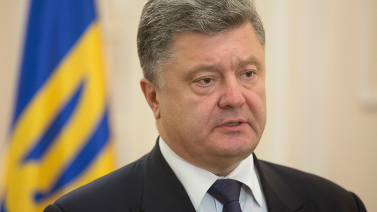 Poroşenko: Rusyaya yumruğu indirdik