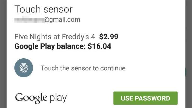 Play Store’da parmak izi güvenliği başladı
