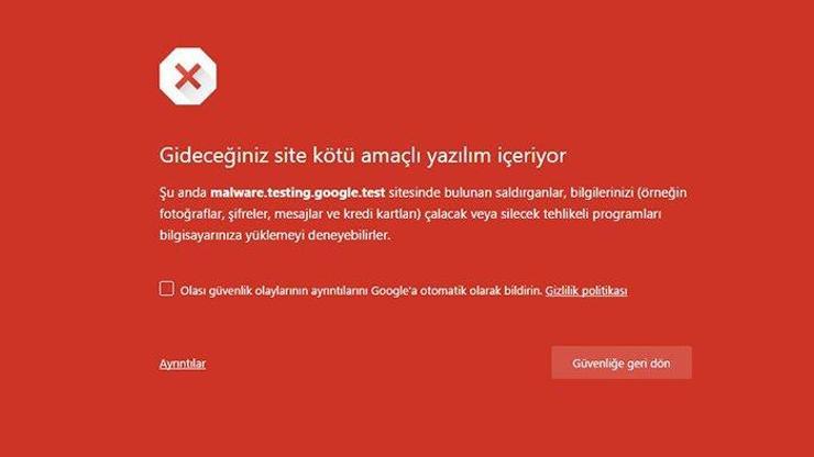 Zararlı sitelerden artık korkmayın