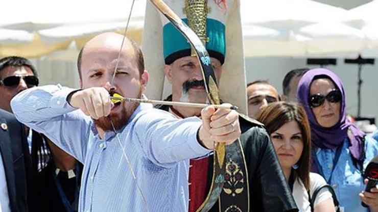 Bilal Erdoğan Okçular Vakfına gitti ve ok attı