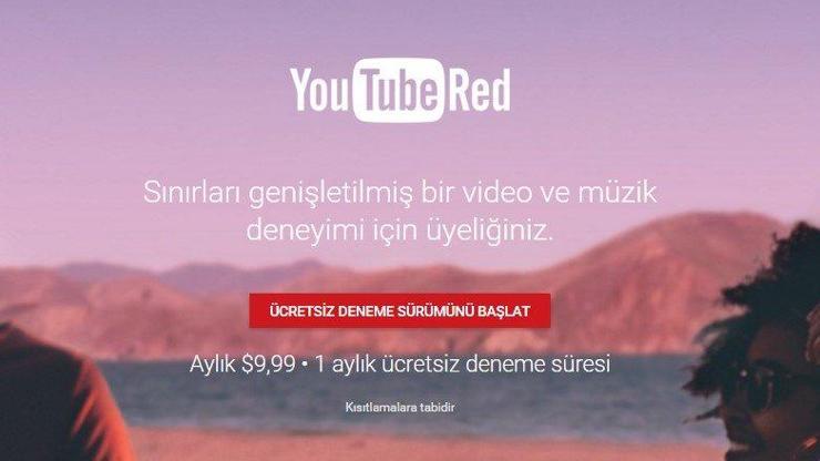 YouTube Red, ABD’de kullanıma sunuldu