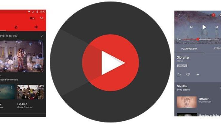 YouTube Müzik yayında