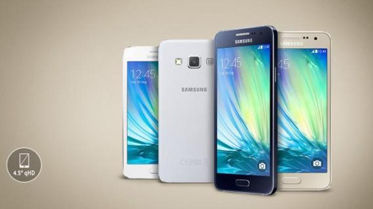 Galaxy A3 ve Galaxy A5 ortaya çıktı