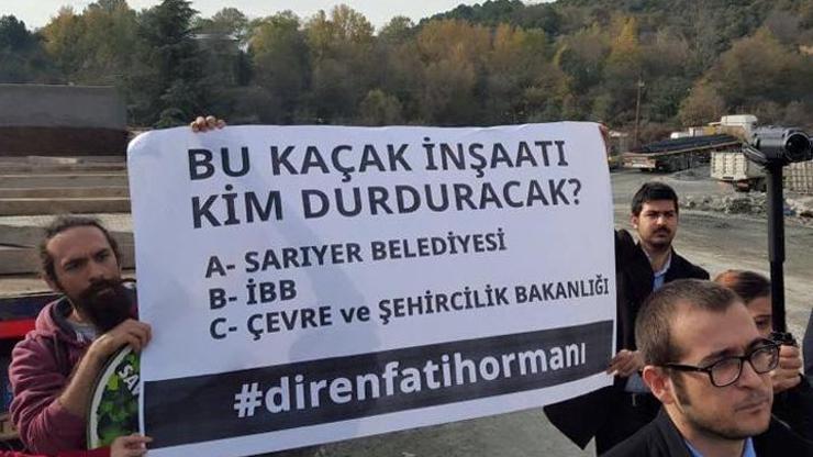 Maslak 1453 şantiyesinde protesto ve gerginlik
