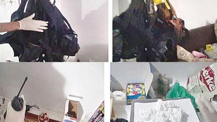 IŞİD atölye kurmuş, canlı bomba yeleği üretmiş