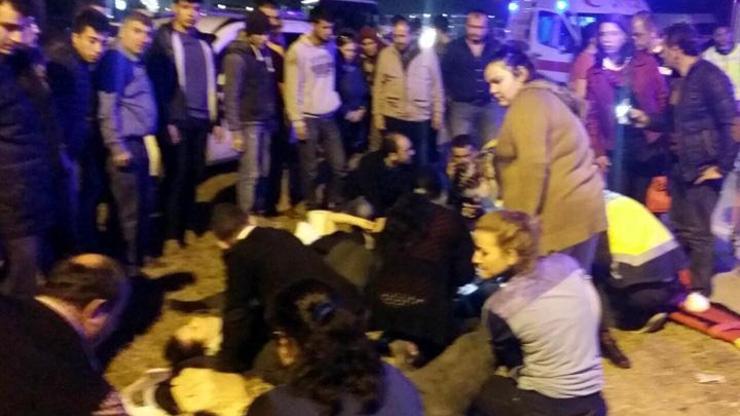 Doktor kadın sürücüyü taciz etti: 19 yaralı