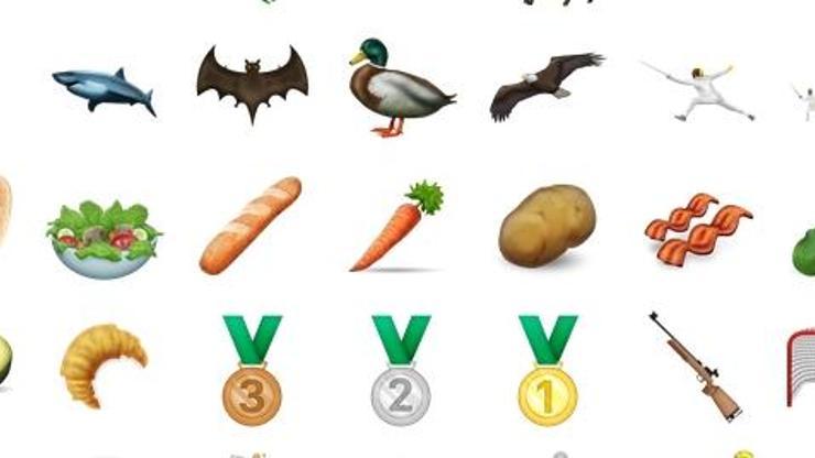 Yeni Emoji ifadeleri hangileri