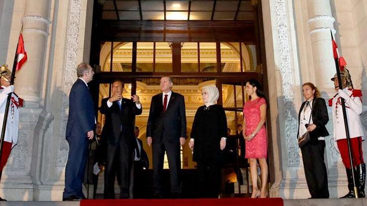 Cumhurbaşkanı Erdoğan Peruda