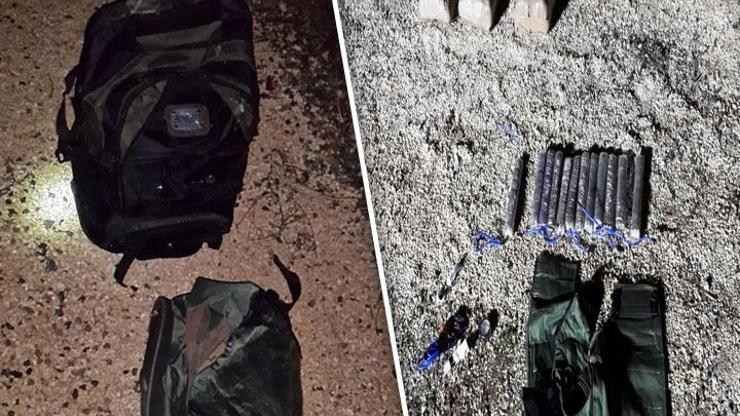 Suriyeden Türkiyeye geçmeye çalışan 34 kişi 4 canlı bomba yeleği ile yakalandı