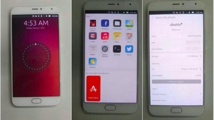 Meizu Ubuntudan vazgeçmiyor