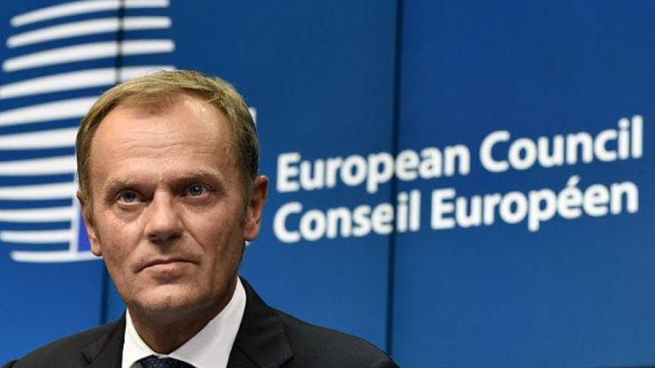 Erdoğan, AB Konseyi Başkanı Tusk ile görüştü