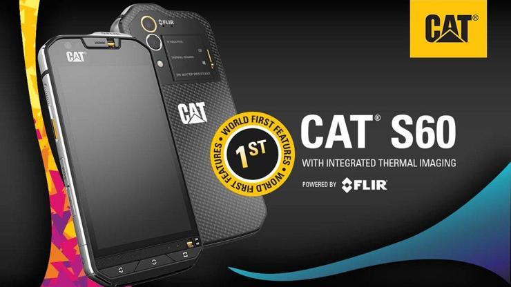 Termal kameralı telefon: Caterpillar S60