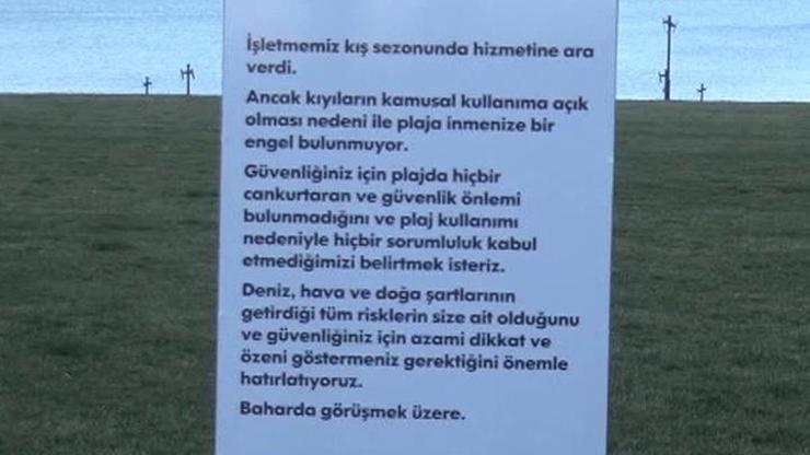 Yasak tabelaları gitti engel yok tabelaları geldi