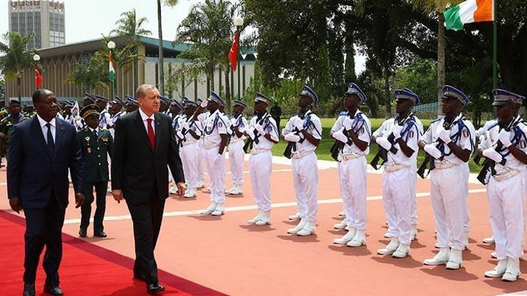 Erdoğandan Fildişi Sahilinde CHP değerlendirmesi