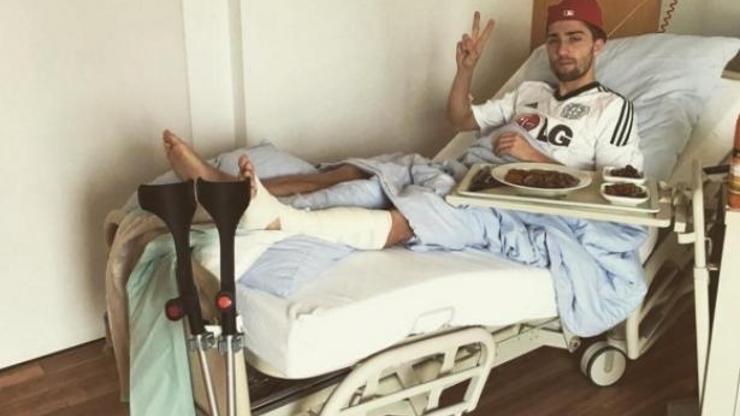 Kevin Kamplın baldır kemiği kırıldı
