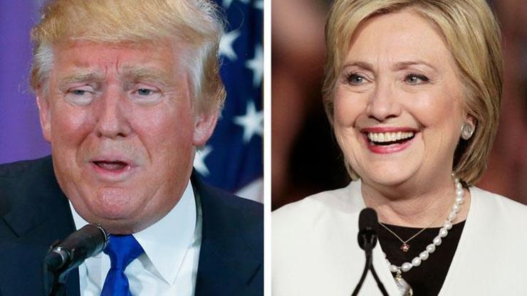 Süper Salıda zafer Clinton ve Trumpın oldu