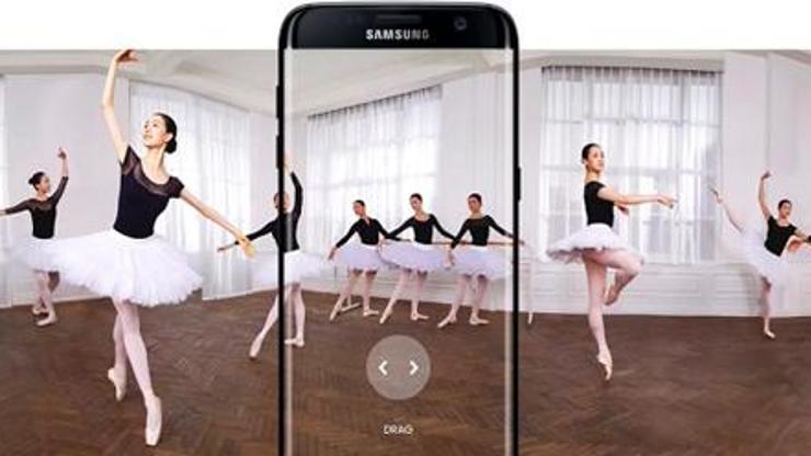 Galaxy S7ye hareketli panorama özelliği