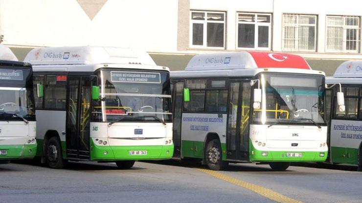 Kayseride halk otobüslerinde sahte bilet operasyonu