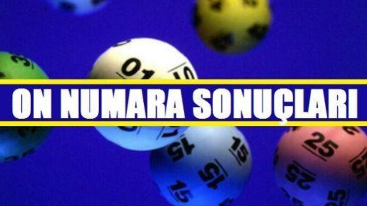 On Numara Çekiliş Sonuçları - 4 Nisan On Numara Kazanan Numaralar