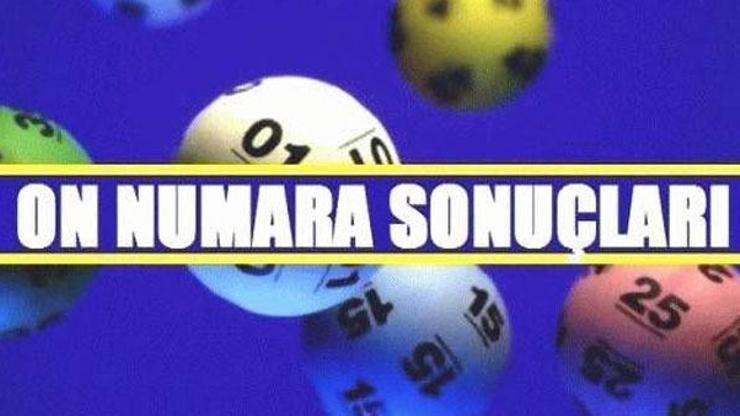 On Numara Çekiliş Sonuçları - 11 Nisan On Numara Kazanan Numaralar