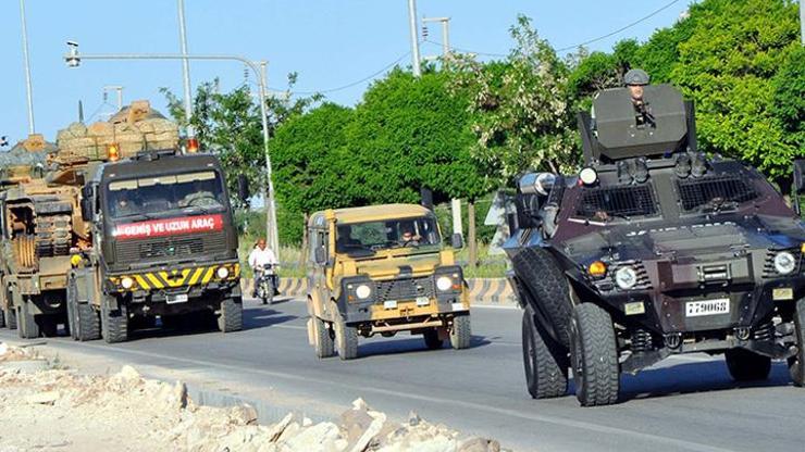 Kiliste Suriye sınırına tank sevkiyatı