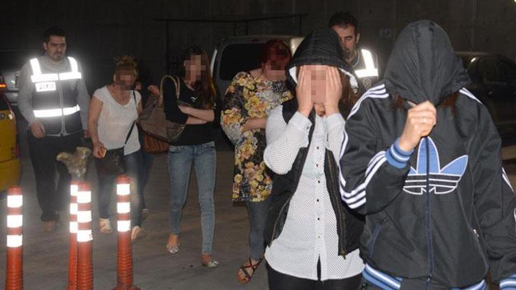 Konyada masaj salonuna fuhuş baskını: 6 gözaltı