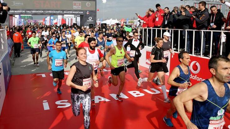 Vodafone İstanbul Yarı Maratonu sona erdi