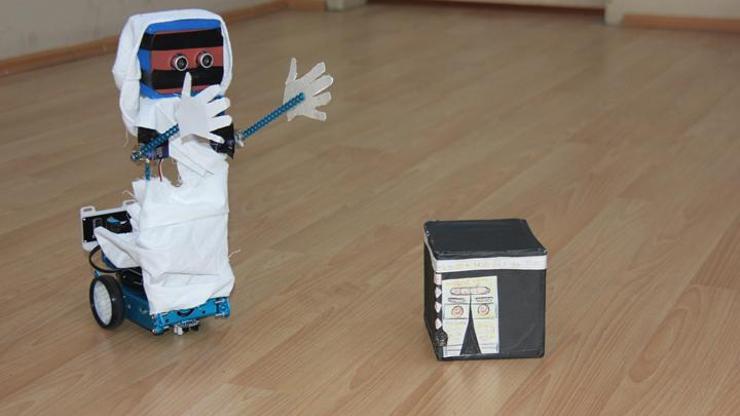 Bingölde yapıldı: Bu da Hacı Robot