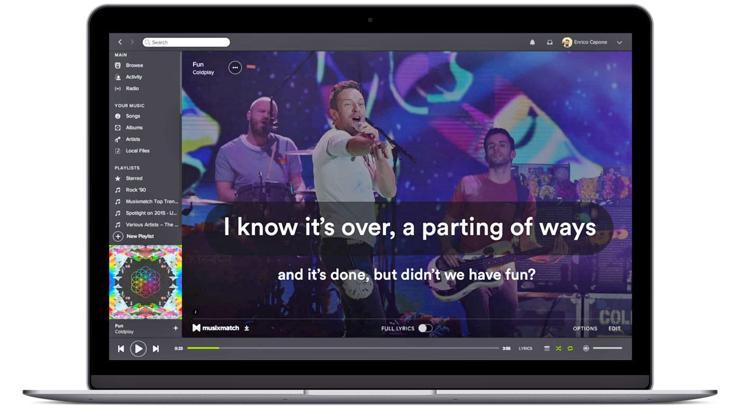 Spotify Karaoke işine de el attı