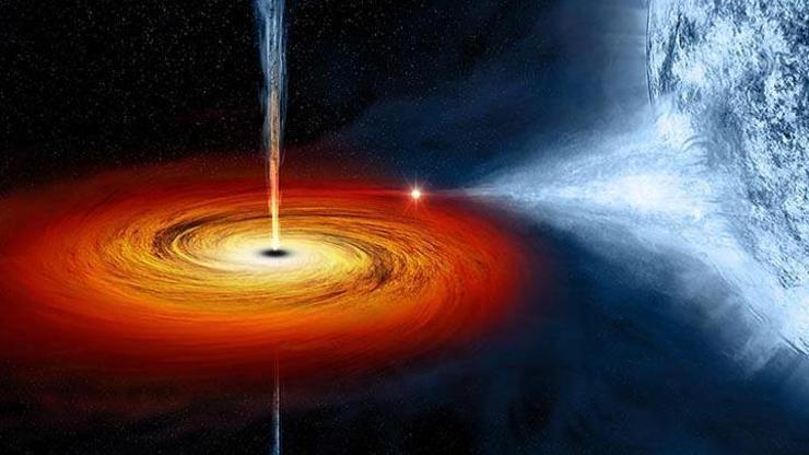 Kara delik gaz bulutlarını yutuyor