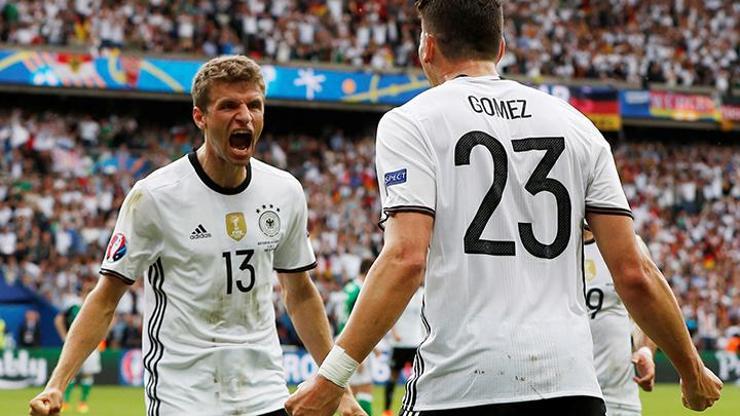 Mario Gomez yetti... Euro 2016: Kuzey İrlanda 0-1 Almanya