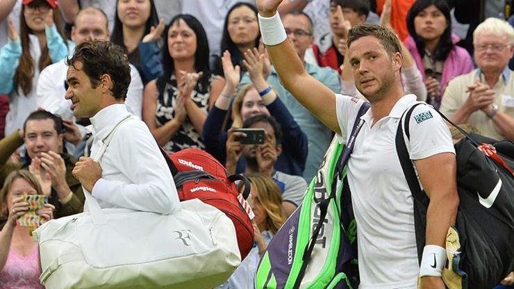Mahallenin çocuğu Wimbledona veda etti