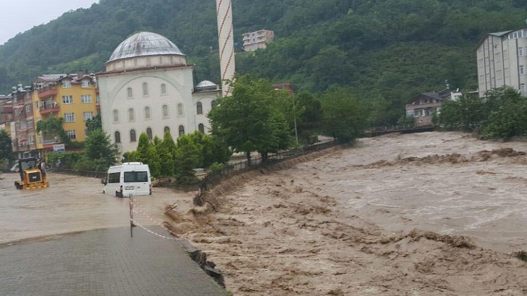 Orduda sel felaketi: 3 ölü, 1 kayıp