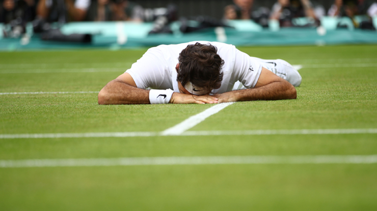 Roger Federere Wimbledonda şok